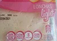 Mängden socker i Queso Havarti lonchas light