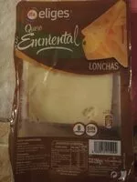 Mängden socker i Queso emmental lonchas
