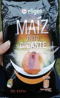 Mängden socker i Maíz frito gigantw