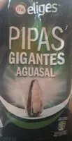 Mängden socker i Pipas gigantes aguasal