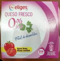 Mängden socker i Queso Fresco 0 %