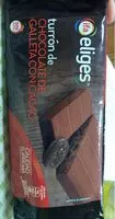 Mängden socker i Turrón de chocolate de galleta con cacao