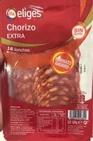 Mängden socker i Chorizo extra
