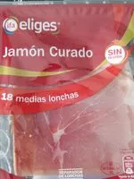 Mängden socker i Jamón curado