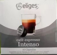 Mängden socker i Cápsulas café espresso intenso