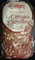 Mängden socker i Pan de molde cereales y semillas