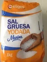 Mängden socker i Sal gruesa yodada marina