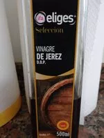 Mängden socker i Vinagre de Jerez