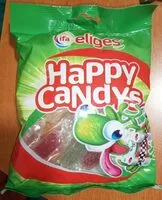 Mängden socker i Happy Candys