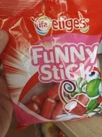 Mängden socker i Funny Stick