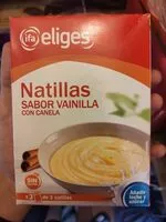 Mängden socker i Natillas sabor vainilla con canela