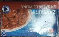 Mängden socker i Zamburiña en salsa de vieira