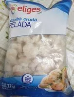 Mängden socker i Gambas crudas peladas