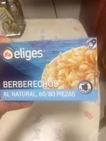 Mängden socker i Berberechos