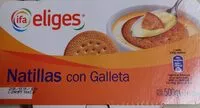 Mängden socker i Natillas con Galleta