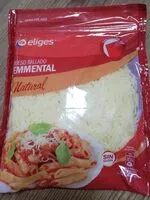 Mängden socker i Queso rallado emmental natural