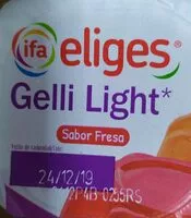 Mängden socker i Gelli light*