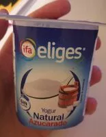 Mängden socker i Yogur natural azucarado