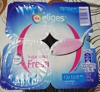 Mängden socker i Yogur sabor fresa