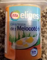 Mängden socker i Yogur con trozos de melocotón