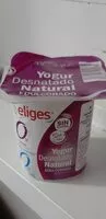 Mängden socker i Yogur desnatado natural edulcorado
