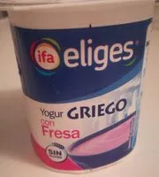 Mängden socker i Yogur griego con fresa