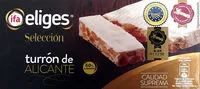 Mängden socker i Turrón de Alicante