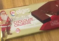 Mängden socker i Turrón de chocolate crujiente