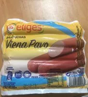 Mängden socker i Salchicas Viena Pavo