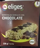 Mängden socker i Barritas de cereales con chocolate