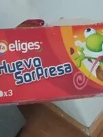 Mängden socker i Huevo sorpresa x3