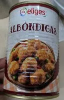 Mängden socker i Albóndigas