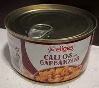 Mängden socker i Callos con garbanzos