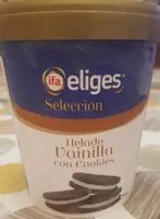 Mängden socker i Helado vainilla con cookies