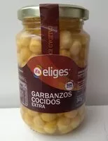 Mängden socker i Garbanzos cocidos extra