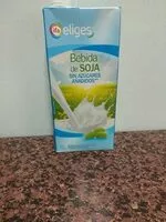 Mängden socker i Bebida de soja sin azúcares añadidos