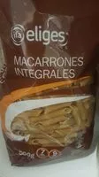 Mängden socker i Macarrones integrales