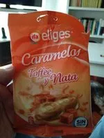 Mängden socker i Caramelos toffee y nata