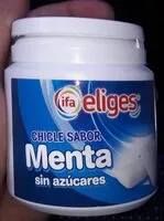 Mängden socker i Chicles sabor menta ( sin azucares )