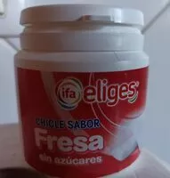 Mängden socker i Chicle fresa sin azúcar