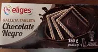 Mängden socker i Galletas con chocolate negro