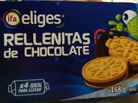 Mängden socker i Rellenitas de chocolate