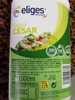 Mängden socker i SALSA CESAR