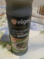 Mängden socker i Crema balsámica de vinagre con manzana