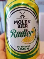 Mängden socker i Radler
