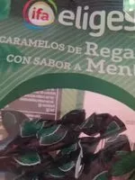 Mängden socker i Caramelos de regaliz con sabor a menta