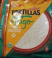 Mängden socker i Tortitas de trigo