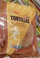 Mängden socker i Tortillas  para fajitad integrales