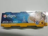 Mängden socker i Atún claro en aceite de girasol