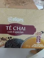 Mängden socker i Te chai con especias